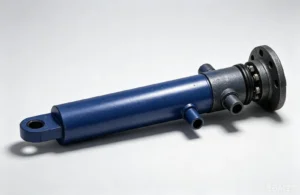 AI-generated concept image of a concrete pump hydraulic cylinder.
