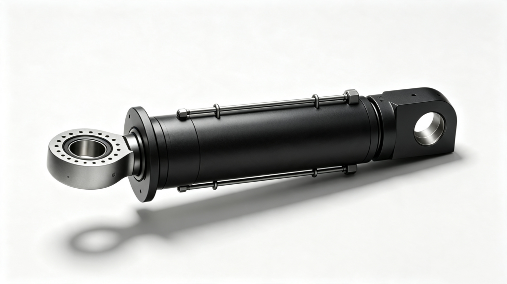 Roadheader hydraulic cylinders for underground tunneling equipment