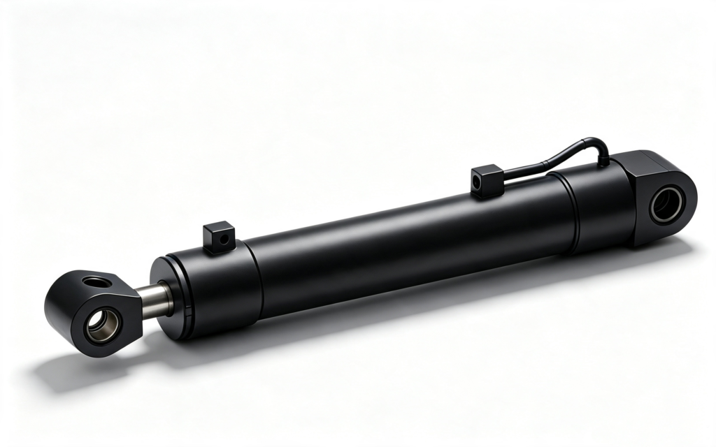 Concrete pump truck hydraulic cylinders