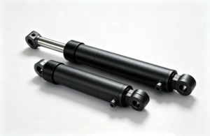 Truck tailgate hydraulic cylinders for logistics vehicle loading platforms