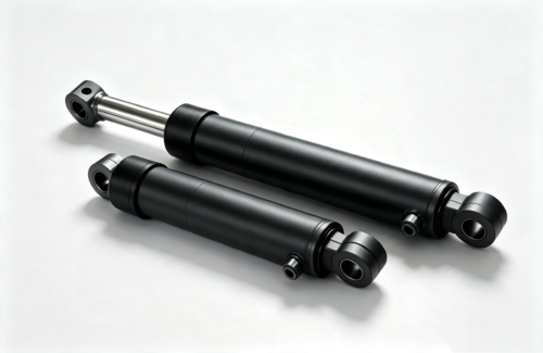 Truck tailgate hydraulic cylinders for logistics vehicle loading platforms