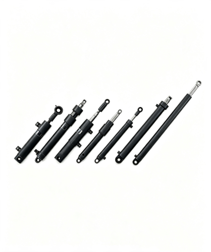 Corn combine harvester hydraulic cylinders for high-load dusty field operation
